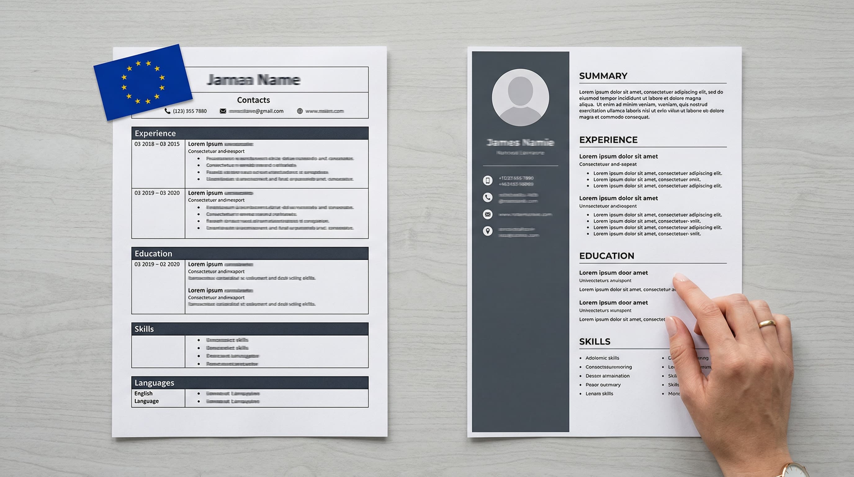 Curriculum Europass vs moderno: cual elegir en 2026