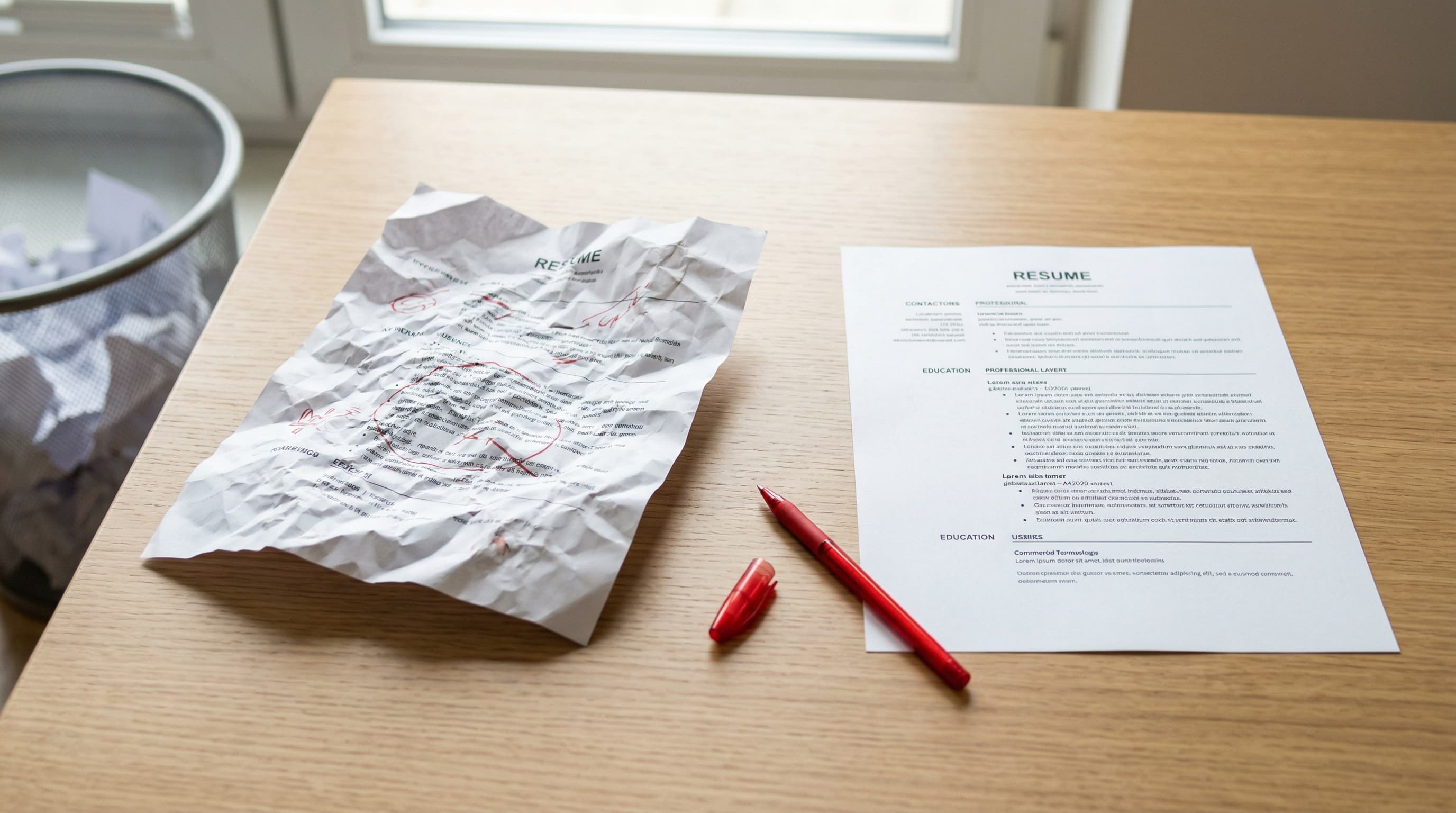 10 errores de curriculum que te descartan antes de la entrevista